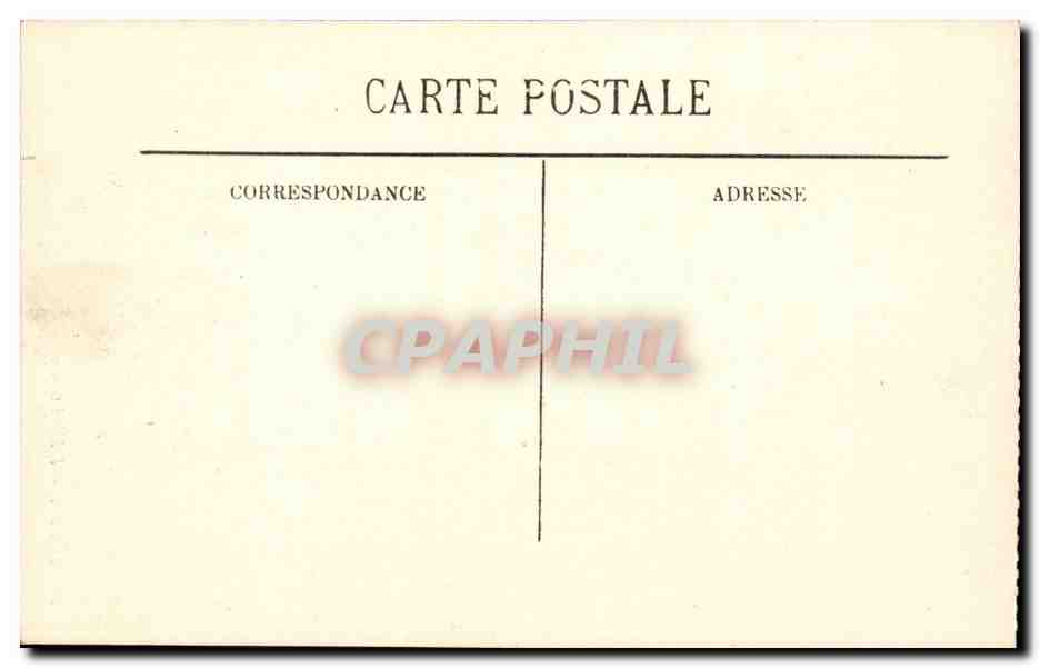 CPA Tours l'hotel Gowin — Rückseite