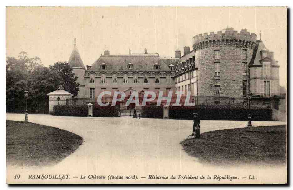 CPA Rambouillet Le chateau Residence du President de la Republique