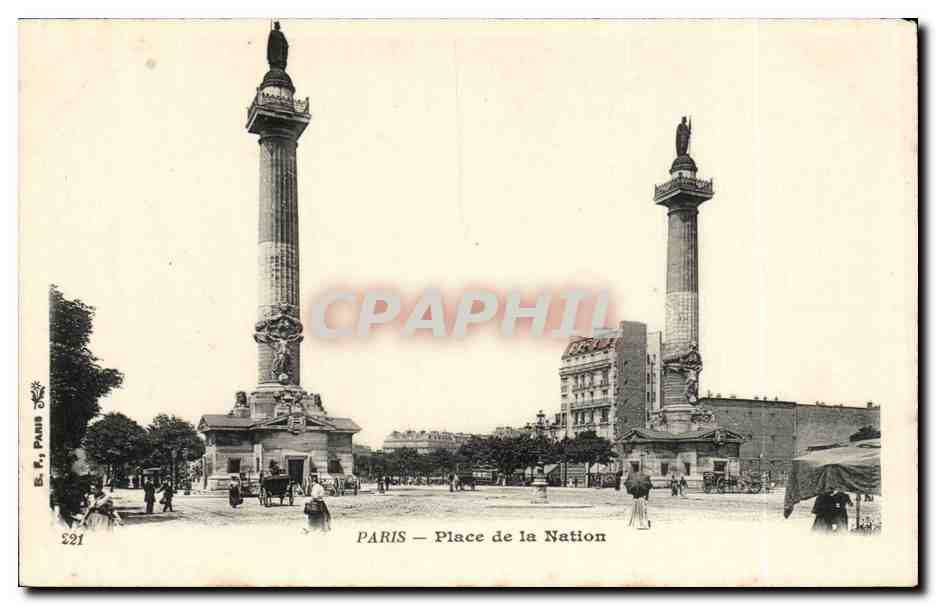 CPA Paris Place de la Nation