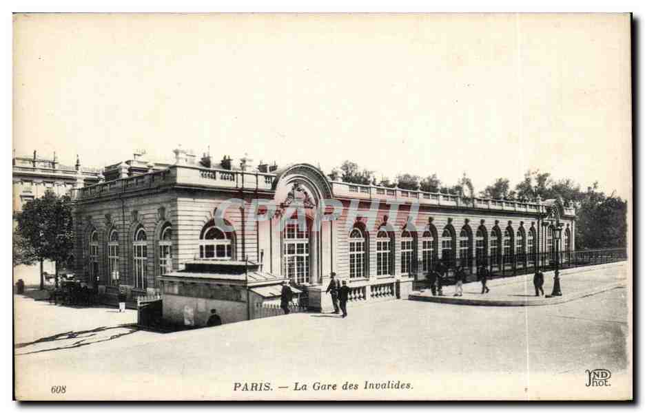CPA Paris Gare des Invalides