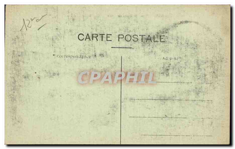 CPA Paris Gare de Lyon — Verso