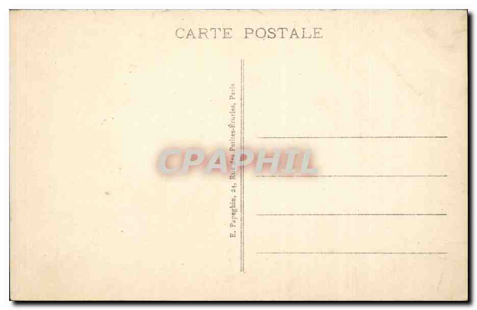 CPA Paris Gare de Lyon — Rückseite