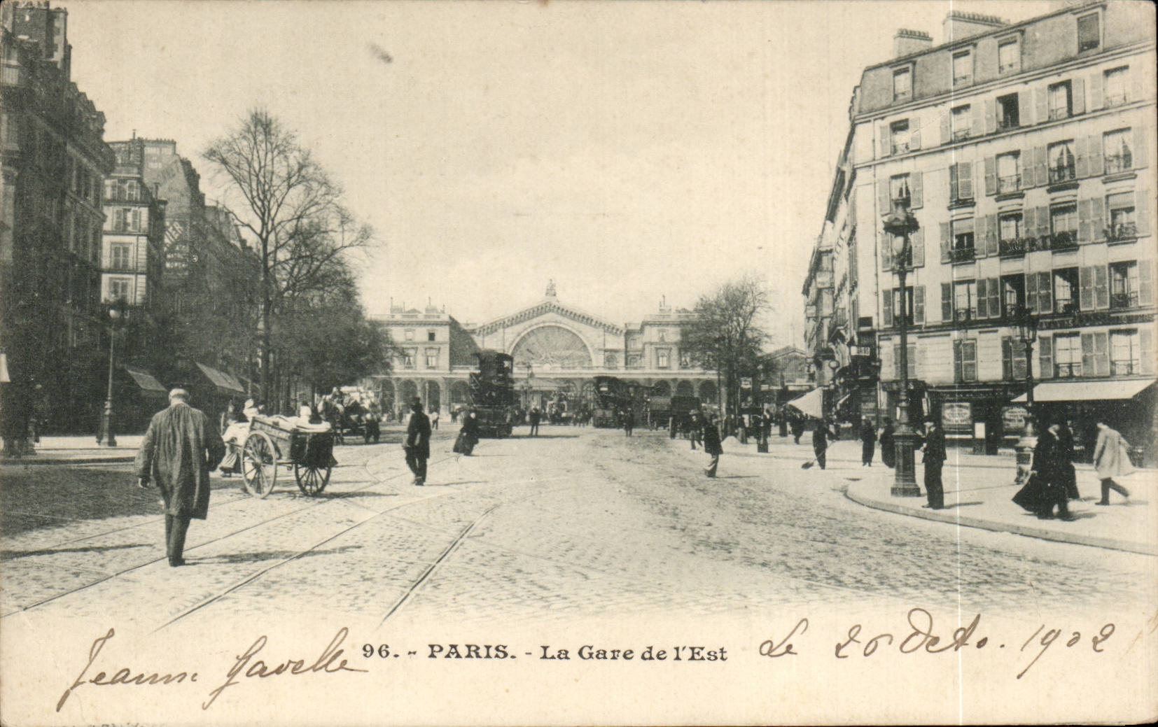 CPA Paris Gare de l'Est