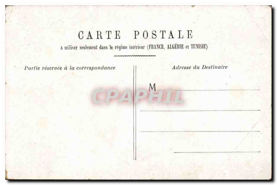 CPA Paris Gare Saint Lazare — Rückseite