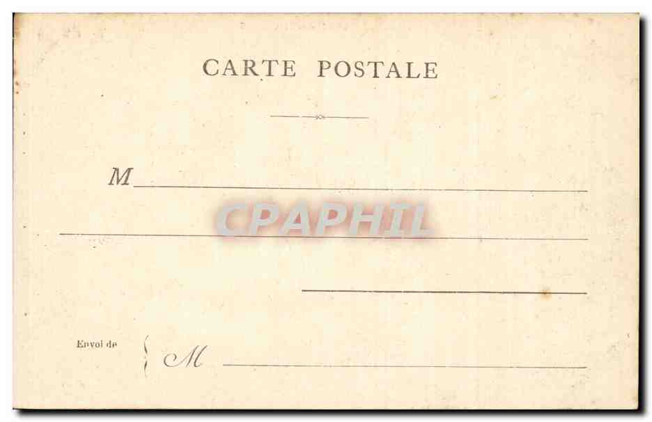CPA Paris Gare Saint Lazare — Verso