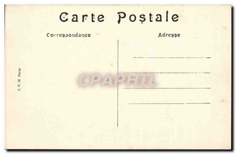 CPA Paris Jardin des plantes Le Lama ( zoo Perou peru )  — Rückseite