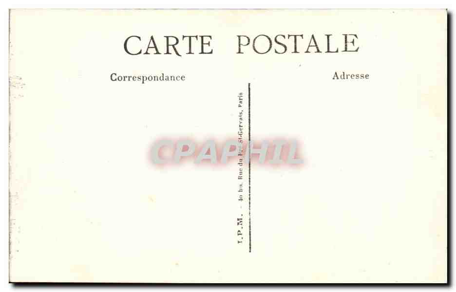 CPA Paris Jardin des plantes Macaque et Magot ( zoo singe monkey )  — Rückseite