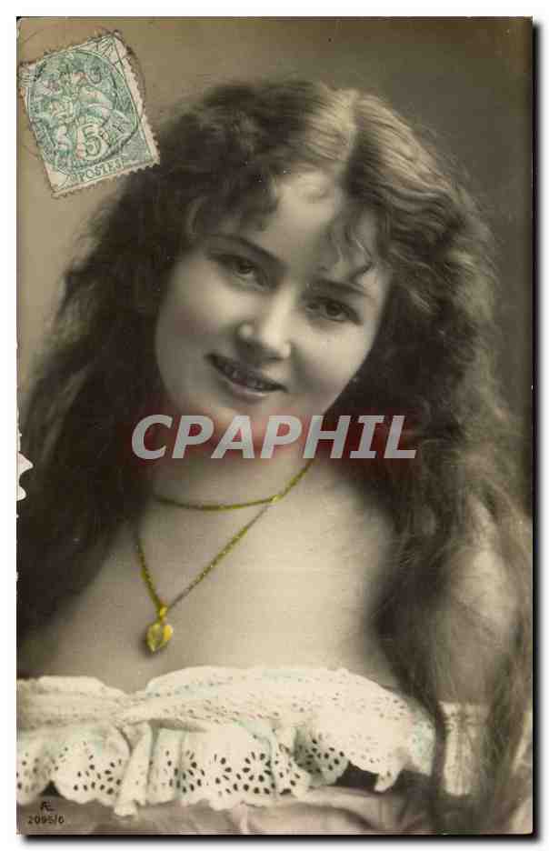 CPA Fantaisie Femme