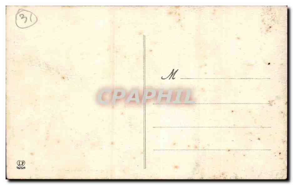 CPA Pelerinage de Pibrac Paysage du Courbet moutons — Rückseite