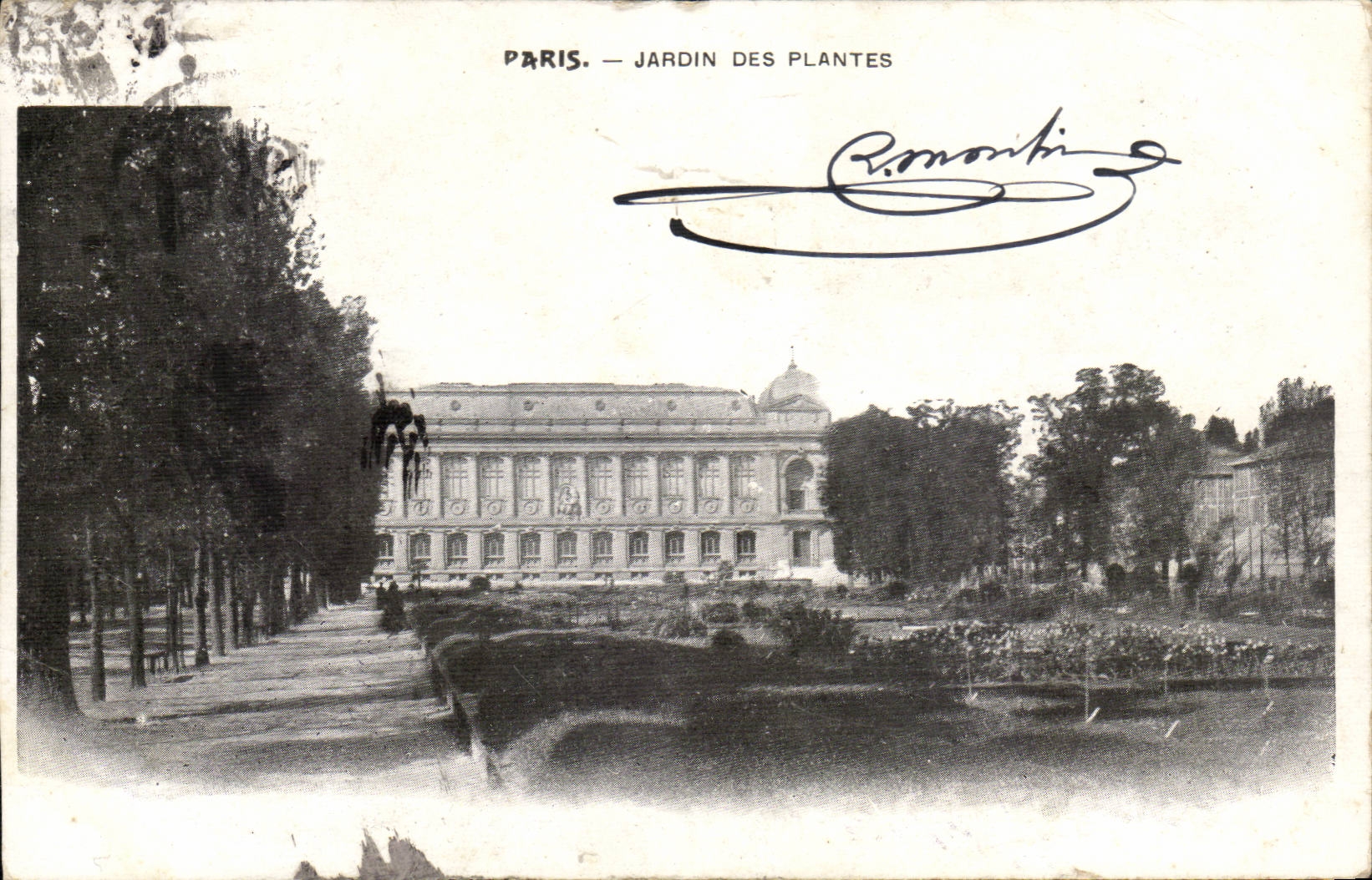 Paris CPA Jardin des plantes