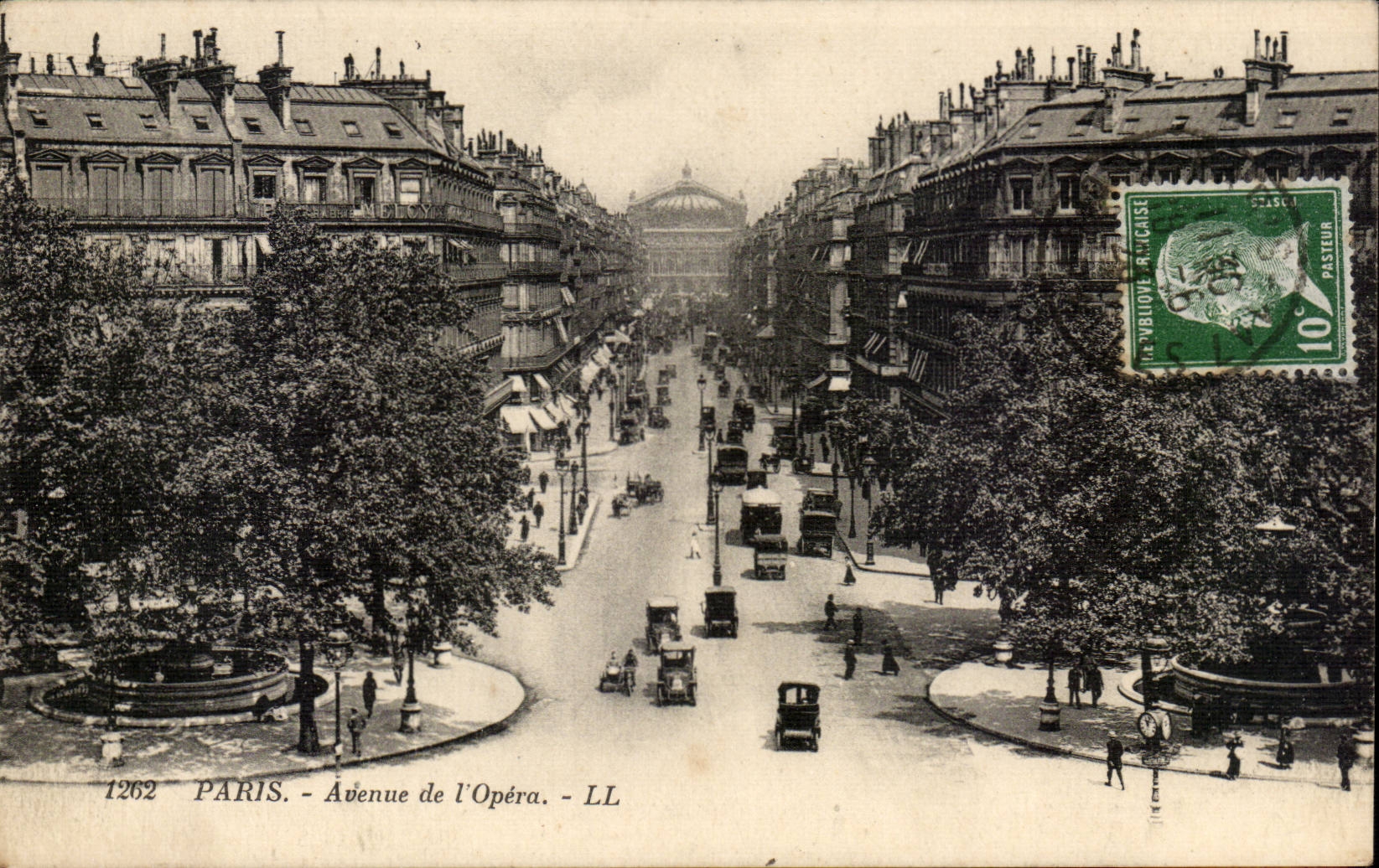 Paris CPA Avenue de l'Opera 