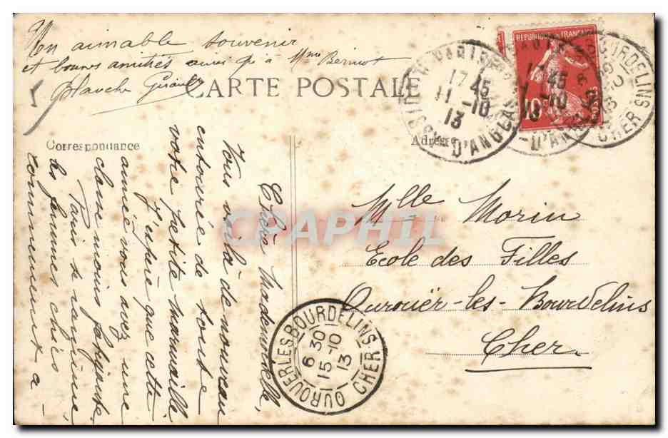 Parigi — Piazza della Concordia — Editore E.P.D. n°4545 — Verso