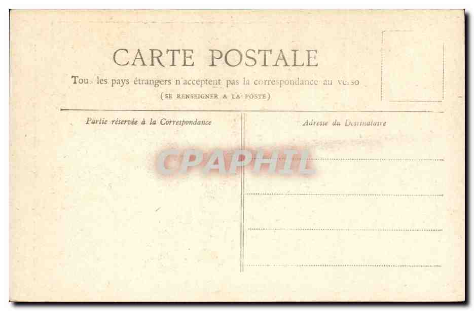 Paris CPA l'eglise de la Trinite — Rückseite