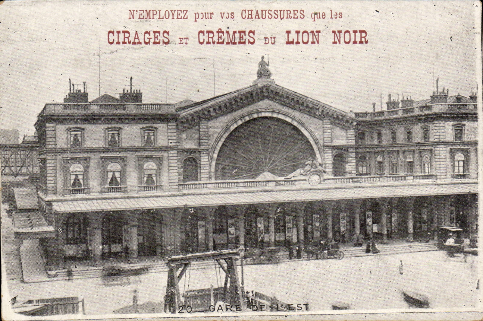 Paris CPA Gare de l'est