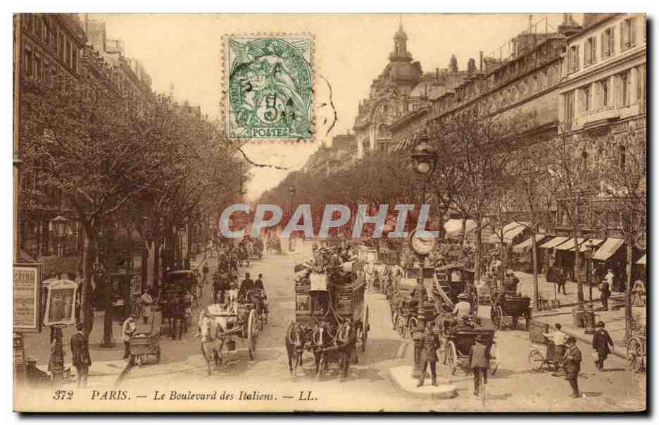 Paris CPA Boulevard des Italiens