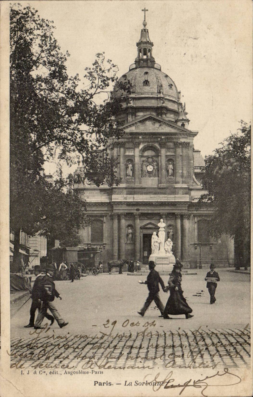 Paris CPA La Sorbonne