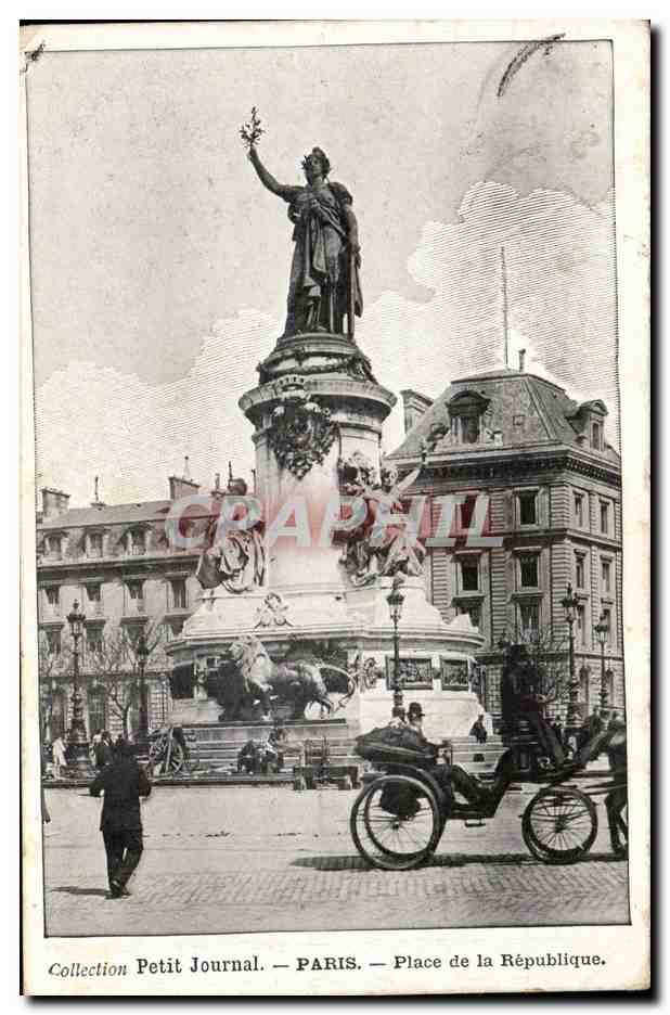 Paris CPA Place de la Republique