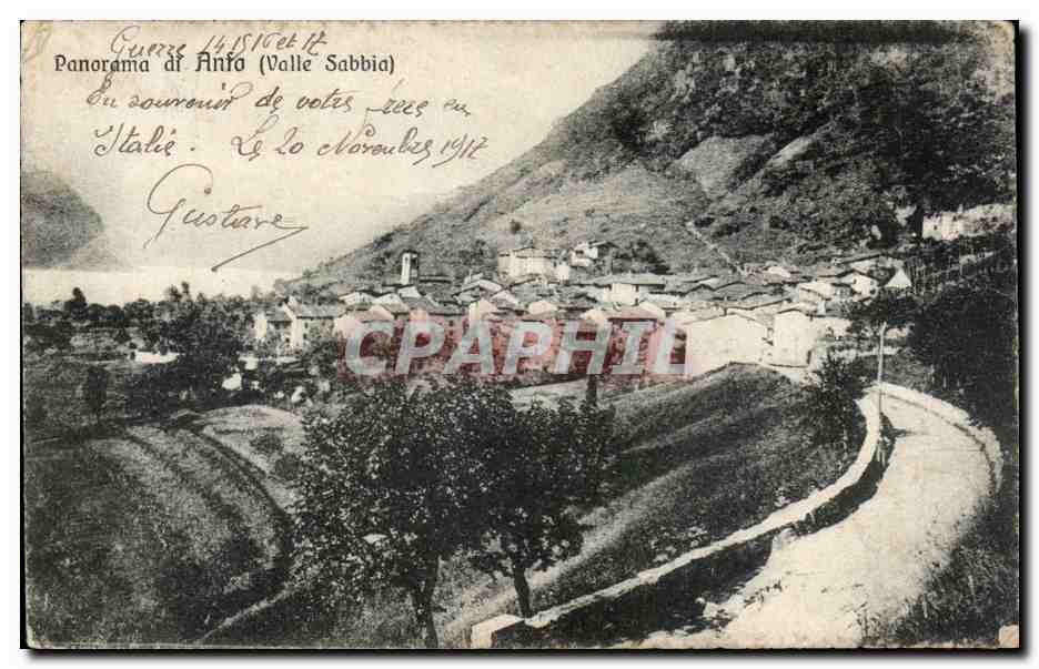 CPA Panorama di anfo ( vallee SAbbia ) 
