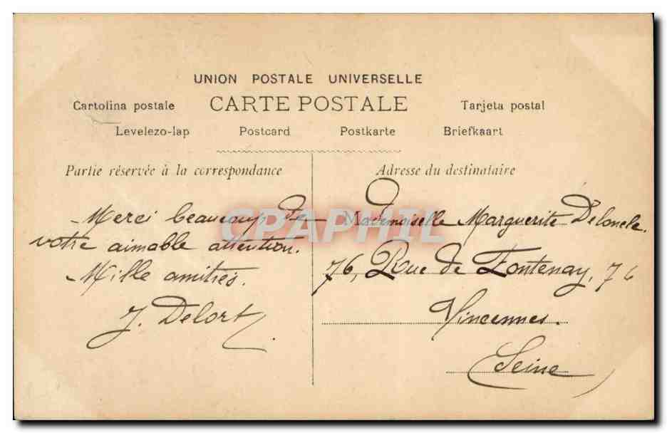 CPA Fantaisie Enfant Belles Paques Easter — Rückseite