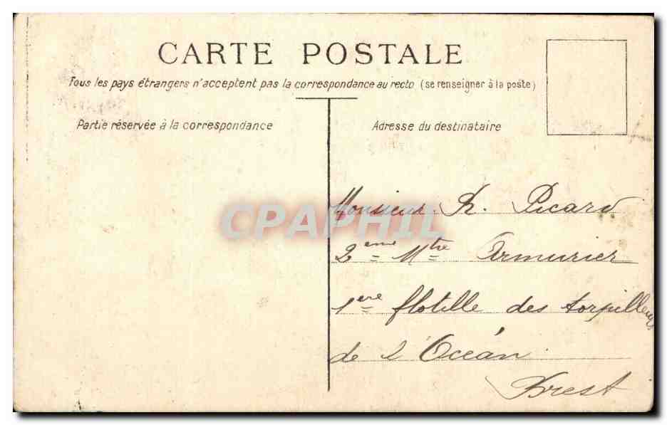 CPM Fantaisie Enfants — Verso