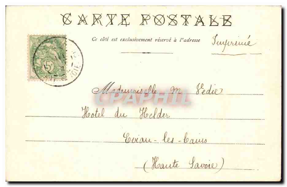 CPA Fantaisie Frere et soeur Chien Chiens Dog Dogs — Rückseite