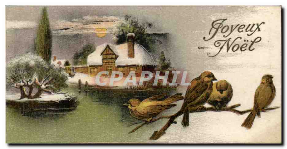 CPA Fantaisie Joyeux Noel Christmas