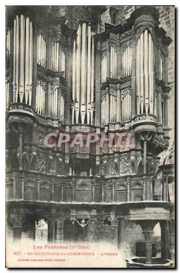 CPA St Bertrand de Comminges L'orgue