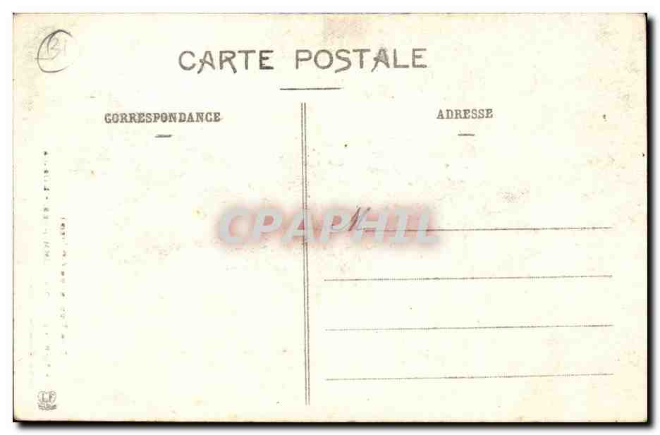 CPA St Bertrand de Comminges L'orgue — Verso