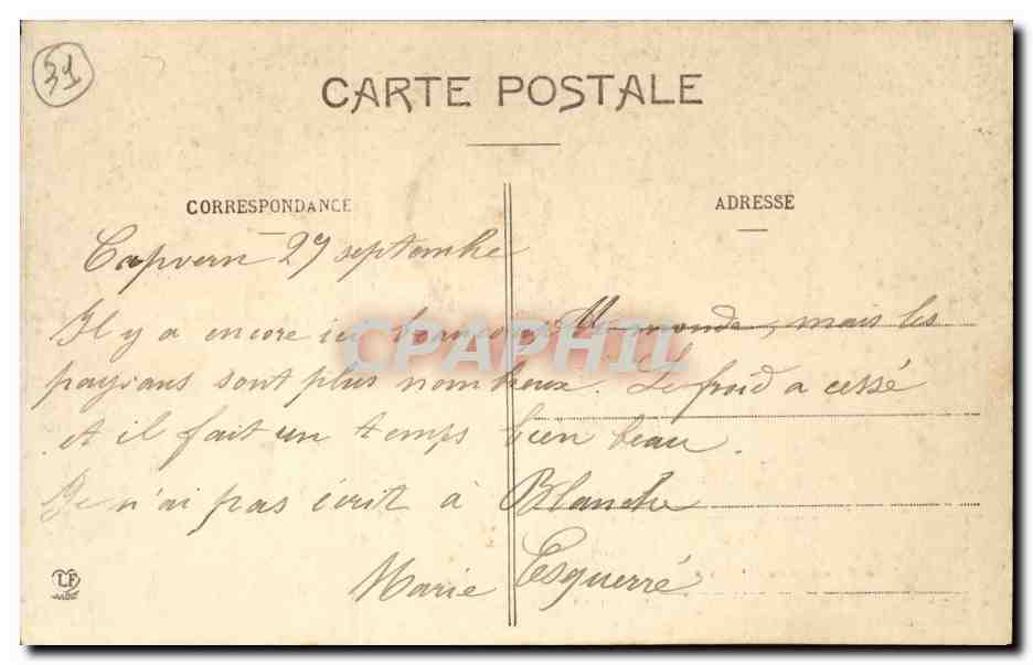 Les Pyrénées (1ère Série) - St-Bertrand-de-Comminges - Le Cloître — Verso