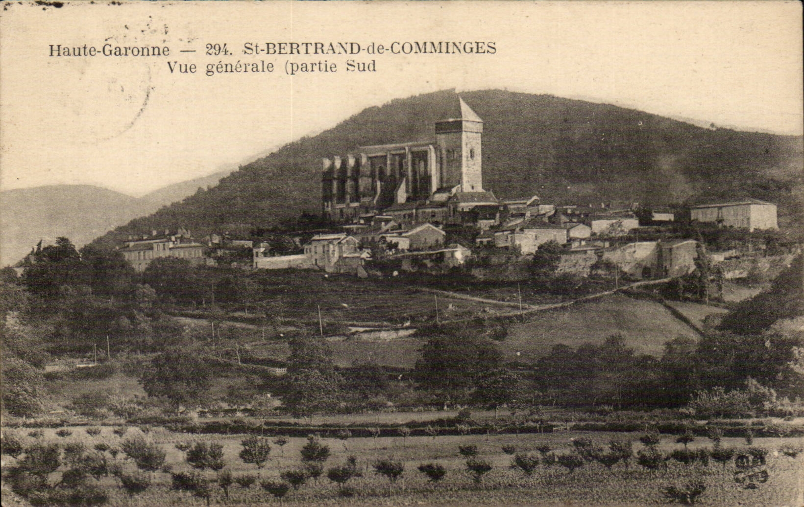 St-Bertrand-de-Comminges — Vue générale (partie Sud) — Haute-Garonne, n°294