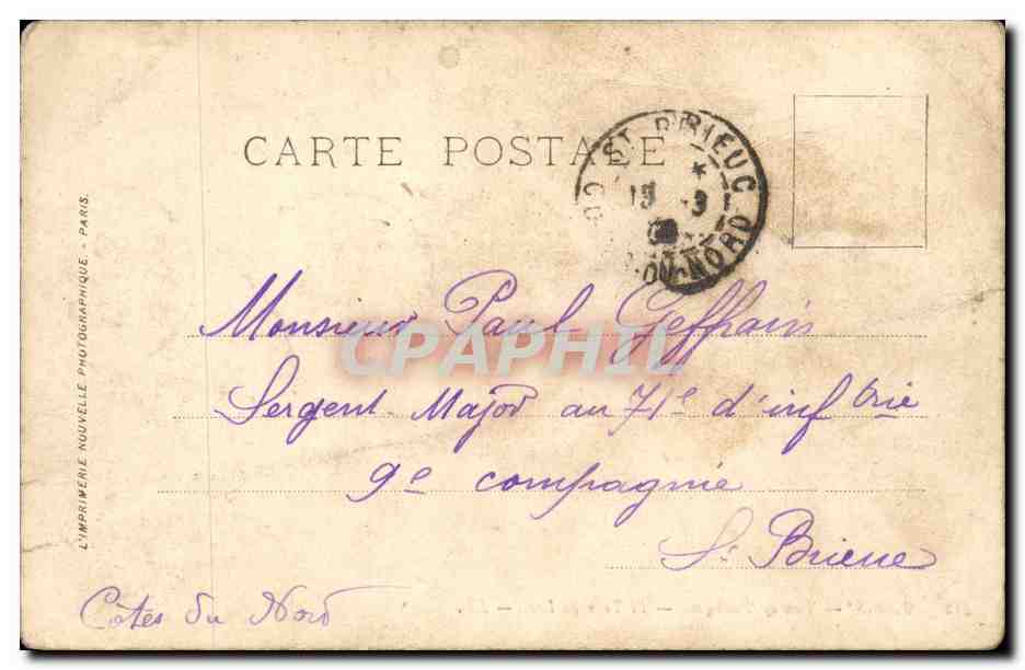 Paris CPA Bois de Boulogne Le tour du lac — Rückseite