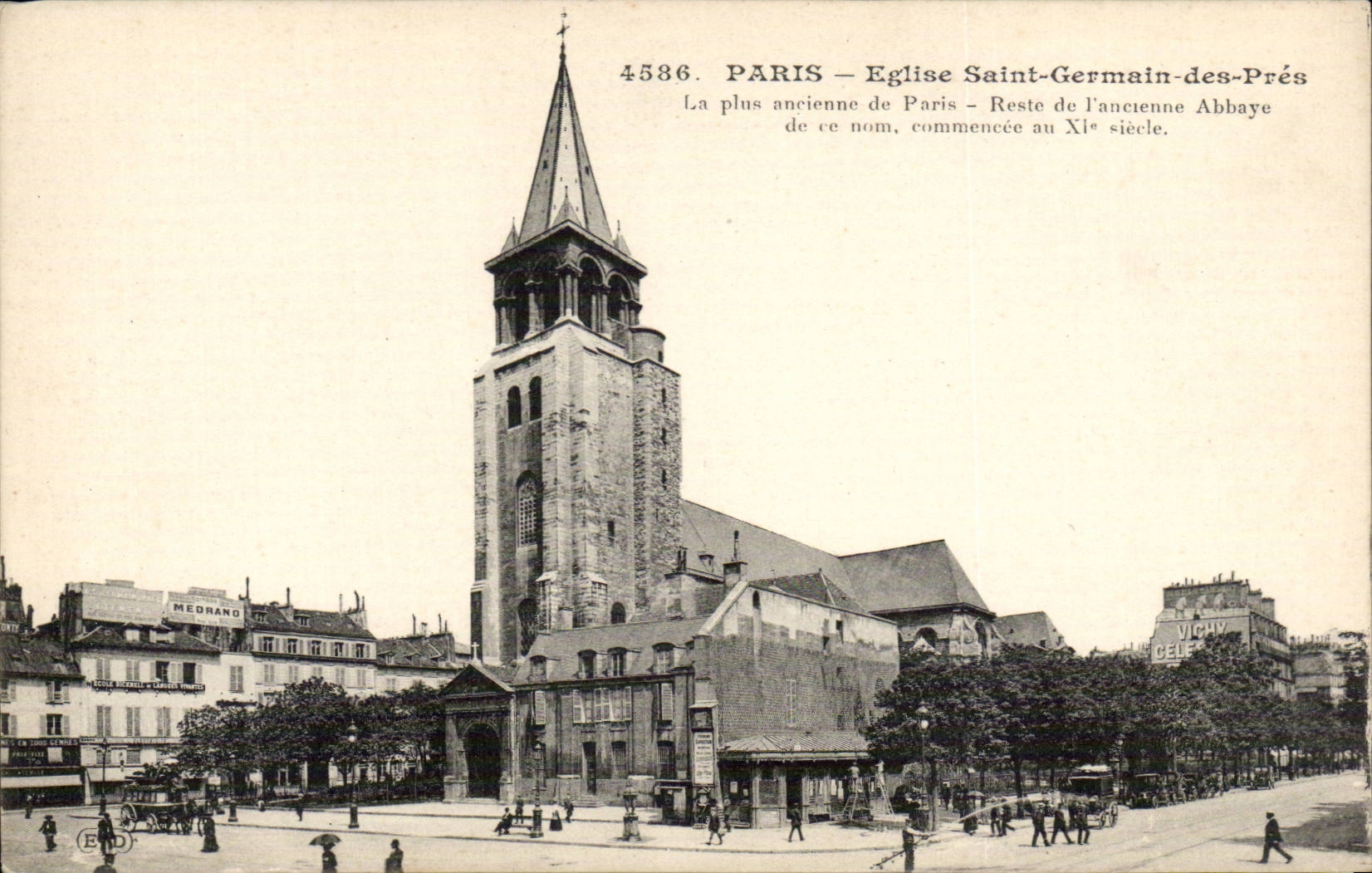 Paris CPA Eglise Saint GErmain des Pres