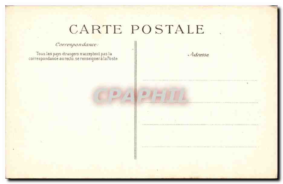 Paris CPA Eglise Saint GErmain des Pres — Rückseite