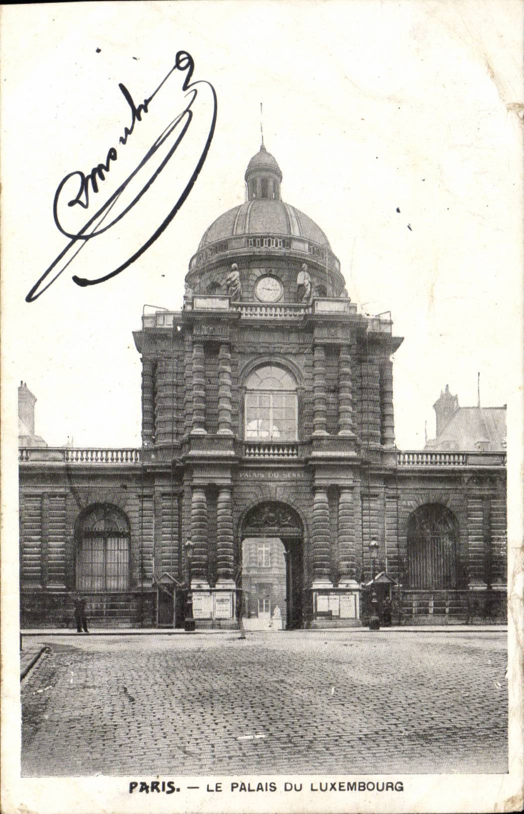 Paris CPA Palais du Luxembourg