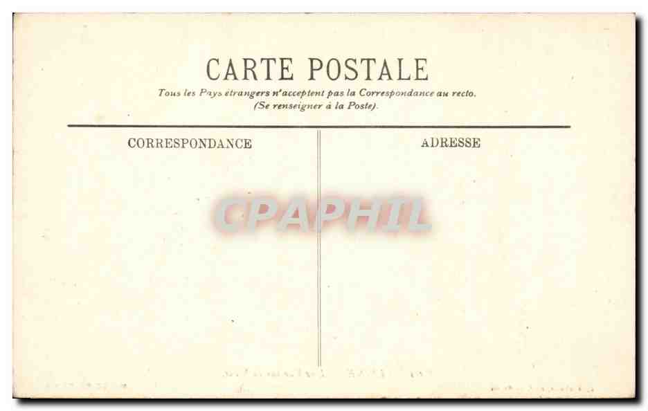 CPA Lepine Une vue sur la Seine — Verso