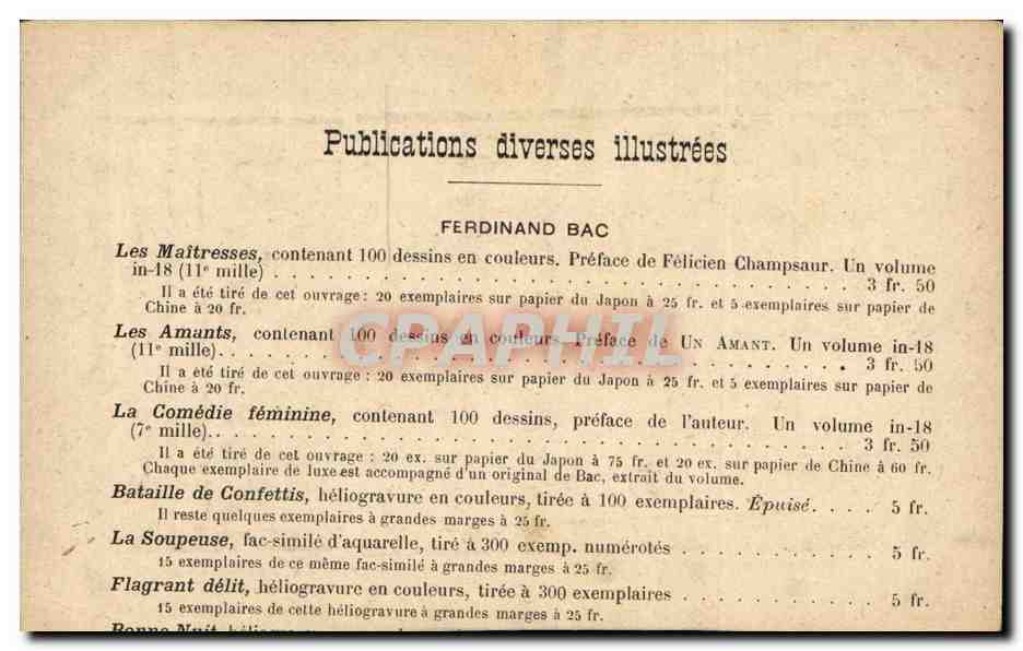 CPA Fantaisie Femme elegante et homme galant — Verso