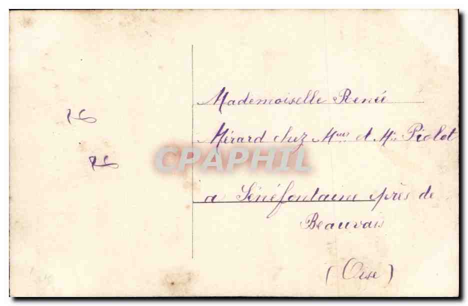 CPA Fantaisie Enfant et poissons  — Verso