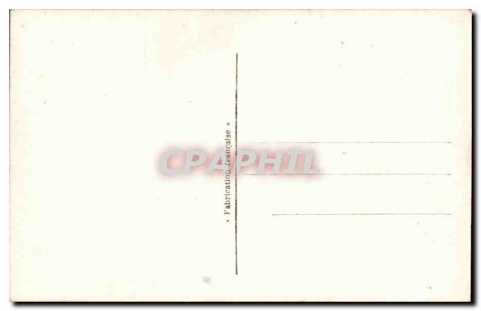 CPA Fantaisie Souvenir et pensees — Rückseite