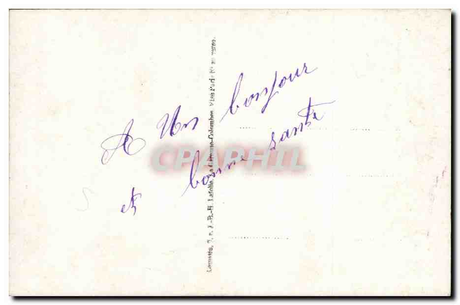 Cœur d'Artichaut — À la tendresse ! — Éditeur Artichaut, n° 1796 — Verso