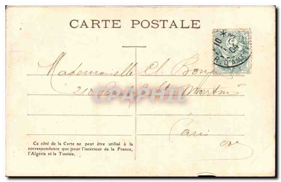 CPA Fantaisie Enfant La petite charmeuse oiseau — Rückseite