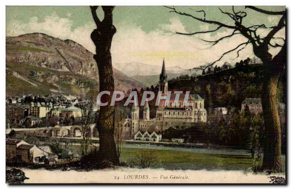 CPA Lourdes Vue generale