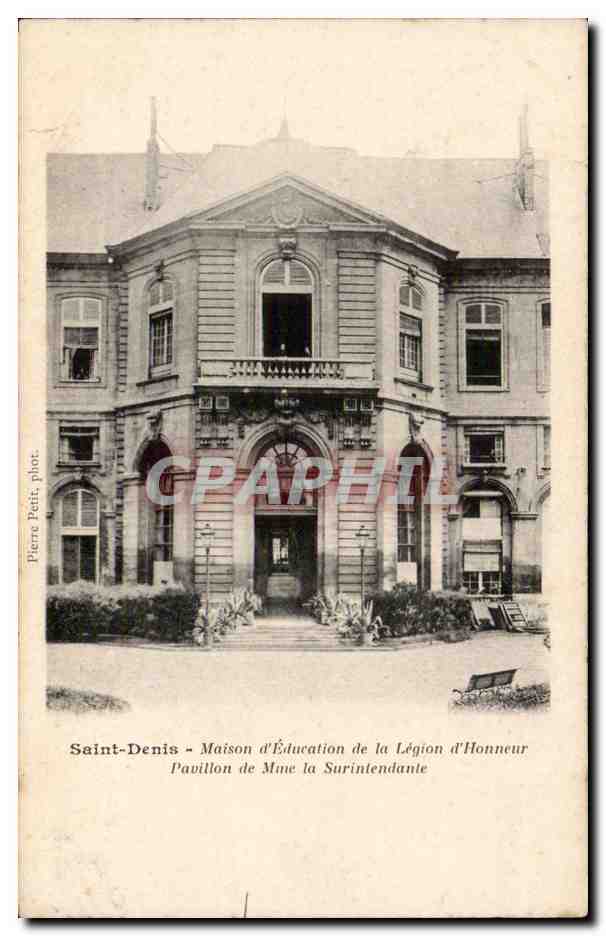 Saint-Denis - Maison d'Éducation de la Légion d'Honneur - Pavillon de Mme la Surintendante