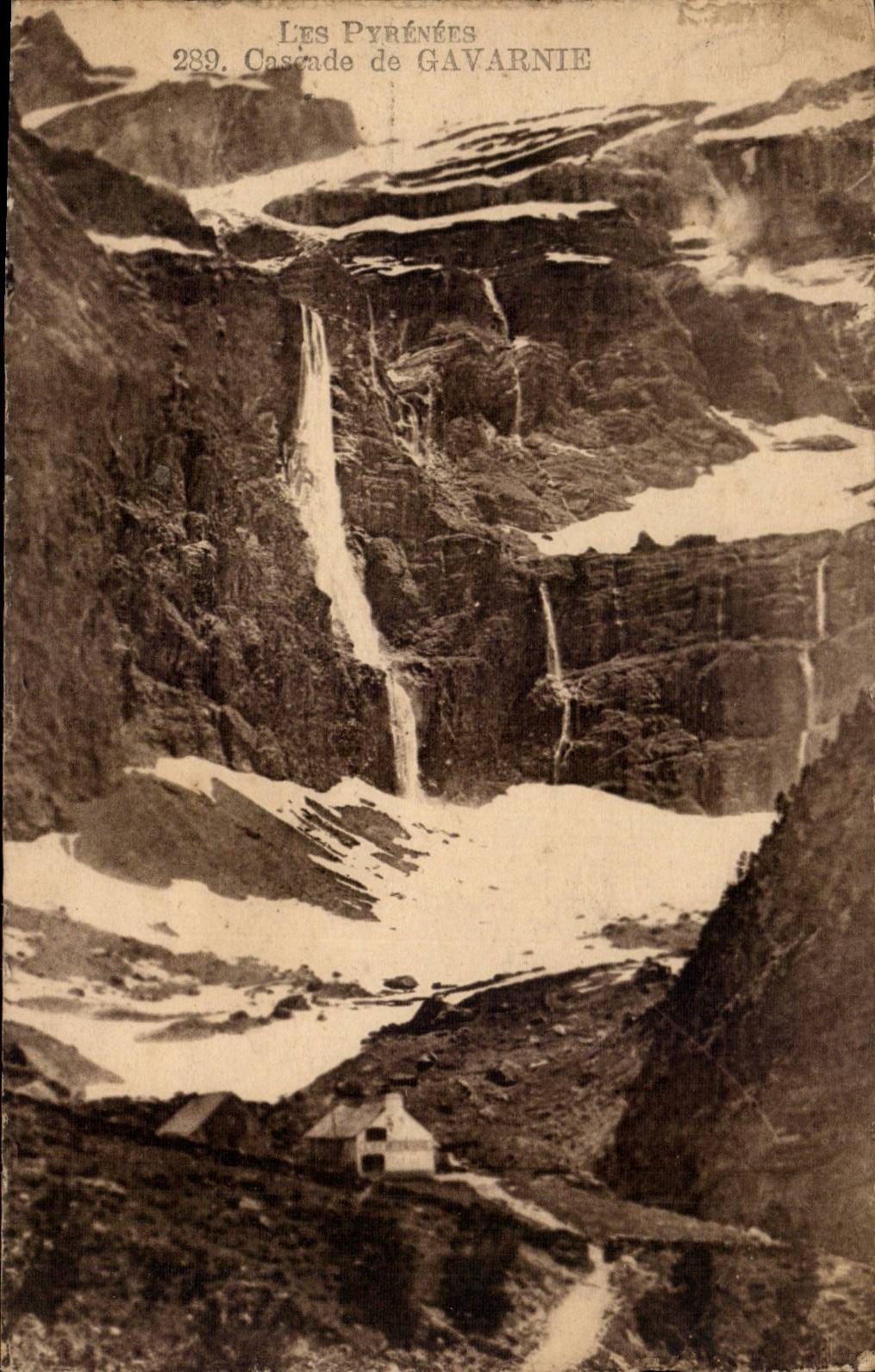 CPA Cascade de Gavarnie