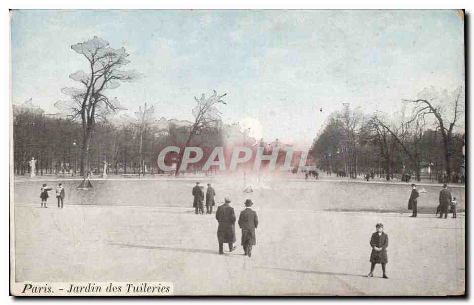 Paris CPA Jardin des Tuileries