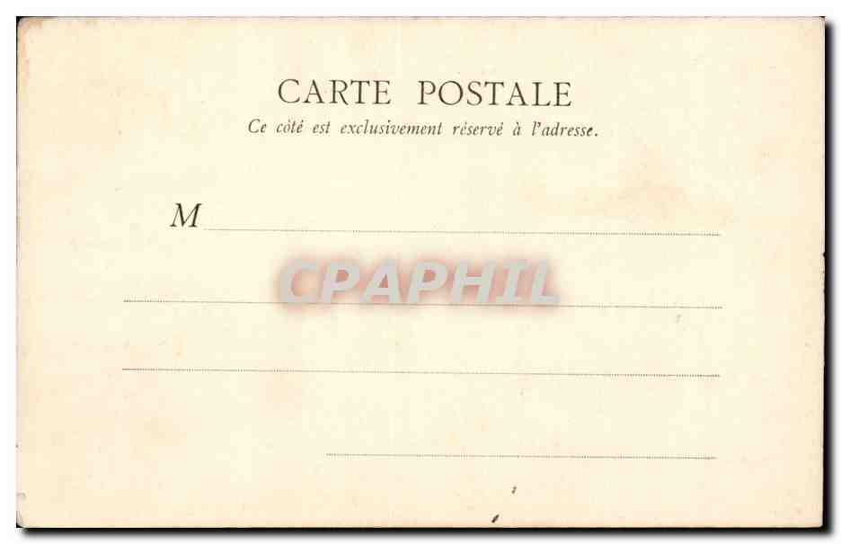 Paris CPA Parc Monceau la colonnade — Rückseite