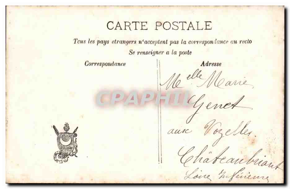 CPA Fantaisie Enfant — Rückseite