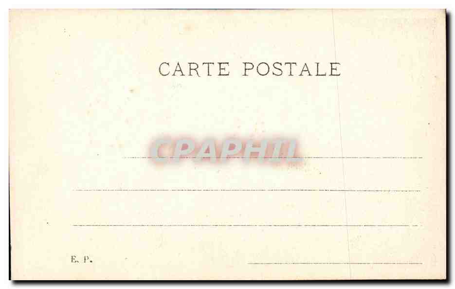 CPA Fantaisie Femme — Verso