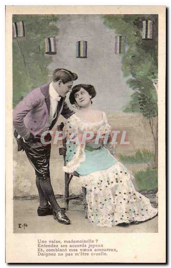 CPA Fantaisie Femme