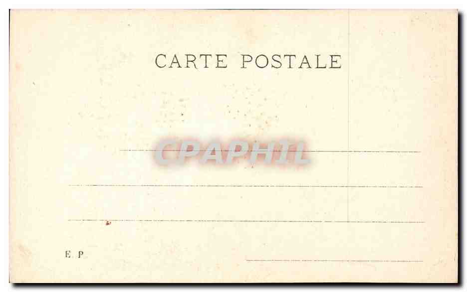 CPA Fantaisie Femme — Rückseite