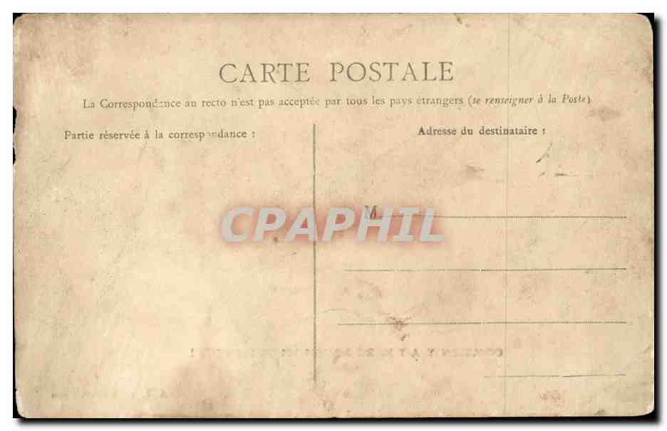 CPA Fantaisie Combien y a til de poires ici presentes ? — Verso